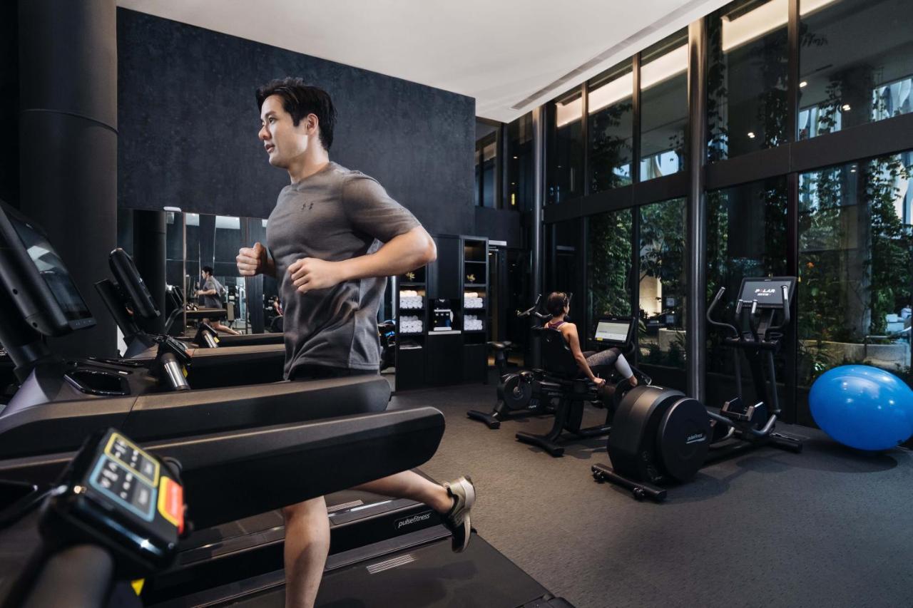 The Outpost Hotel Sentosa By Far East Hospitality (Adults Only) Singapore Eksteriør bilde The gym at the hotel
